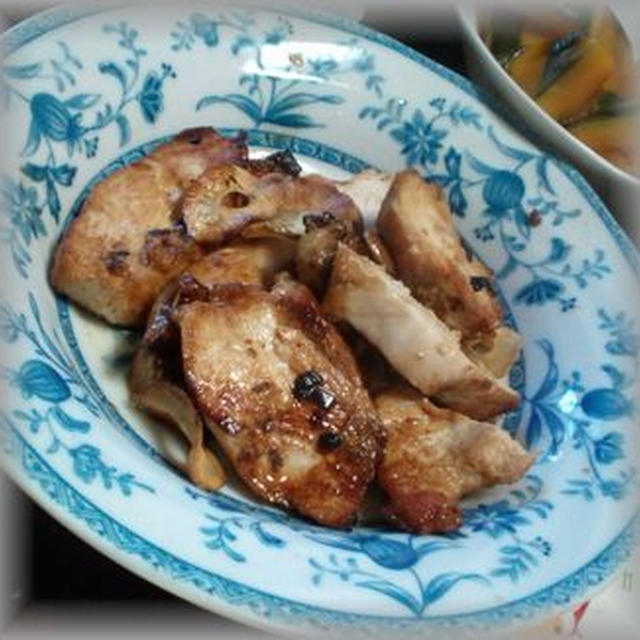ニンニクたっぷり鶏肉のガーリックソティ　～　今日のひと品