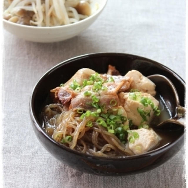 なぜこの季節に！？フライパンでカンタン肉豆腐