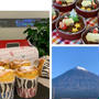 今日も市のお仕事です～お料理とスィーツの二本立て!!今朝の富士山