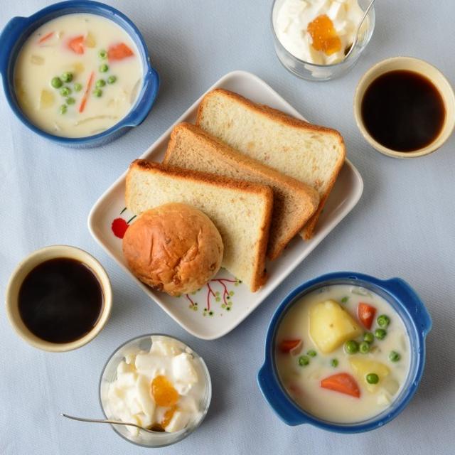 炭水化物多そうな朝ごはん！
