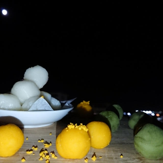 【Recipe】お月見団子～おいしいごはんの写真、載せます！