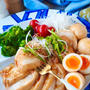 【簡単すぎるレンジで鶏チャーシュー】おまけの味玉までできる！