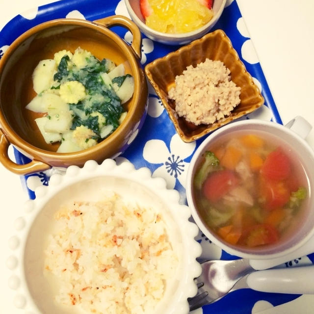 息子の夜ごはん