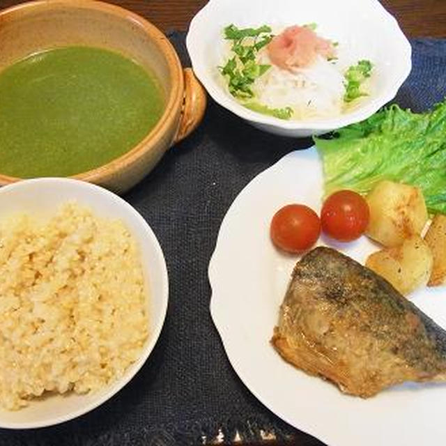 サバのムニエル&一人でまったりと