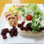 木苺な朝ご飯～とユスラウメ