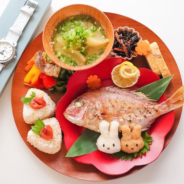 めで鯛！！ワンプレート朝ごはん