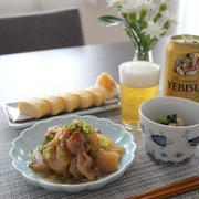 大根づくしの晩酌～フライパンで10分！鶏モモ大根