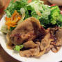 豚薄切り肉の生姜焼き