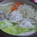 お急ぎ簡単餃子鍋