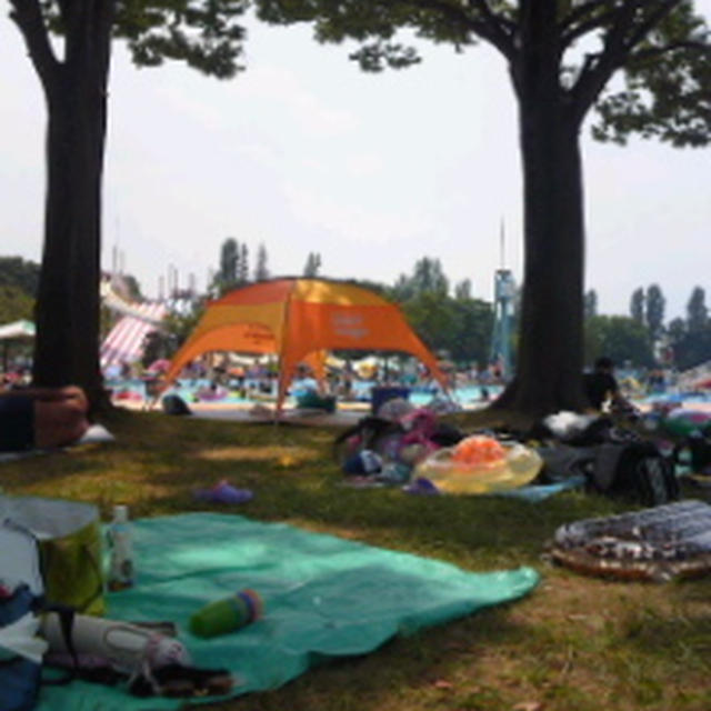 この夏初のファミリープール☆