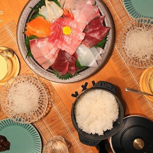 『手巻き寿司』の夜ごはん。