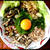 密かなMYブーム。うどんの見えない具だくさん山菜うどん