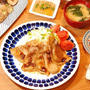 蒸し暑い季節はコレ！【こってりなのにさっぱりする生姜焼き定食】