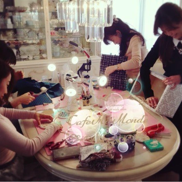 贅沢な♡ツィードコースター&ツィードバッグ