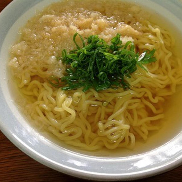 むしどりのゆで汁で「和風ラーメン」