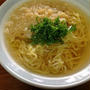 むしどりのゆで汁で「和風ラーメン」