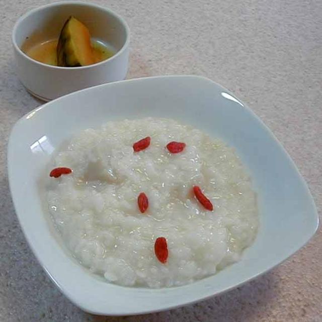 中華粥とほっくり南瓜煮