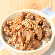 【レシピ】おろし玉ねぎ牛丼