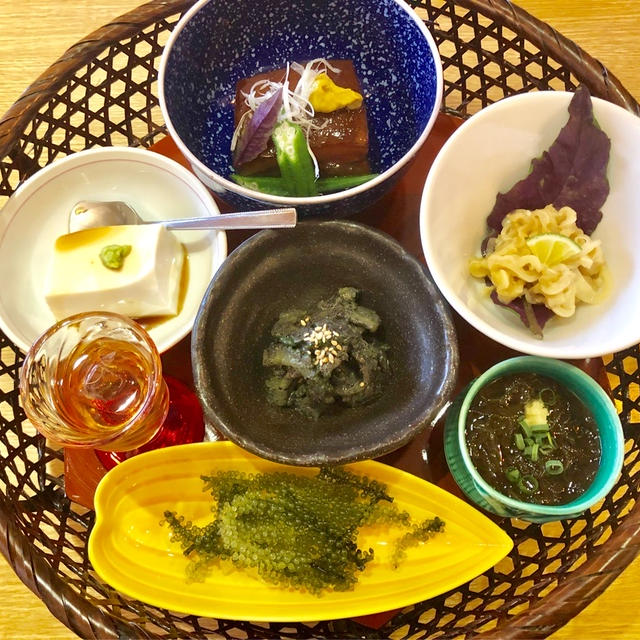 【東中野・落合】海鮮・かき・沖縄料理 わ よもぎを使った料理と海鮮にハマりました
