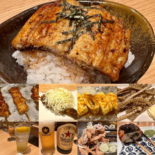 神戸三宮駅近でうなぎのいろいろな部位が少しずつ食べられる　ご飯とすきな鰻など具をのせる勝手ごはん
