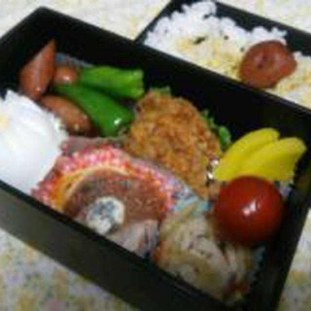 ３月最初のお弁当☆γ(▽´ )ﾂヾ( ｀▽)ゞ
