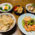 海老とスナップエンドウの炒め物（晩御飯）
