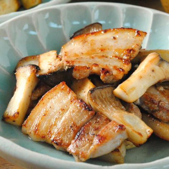 もちろん簡単☆豚バラ肉とエリンギの塩炒め
