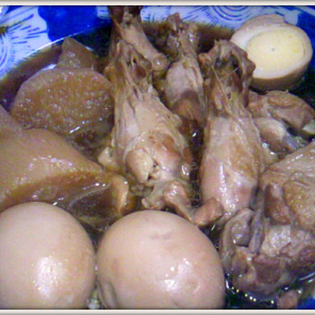 鶏と大根の煮物