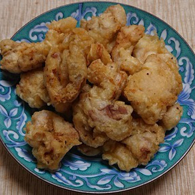 日清「コツのいらない天ぷら粉 揚げ上手」で、サクサク鶏天