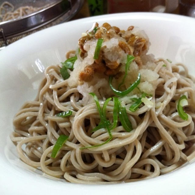 冷しぶっかけ蕎麦