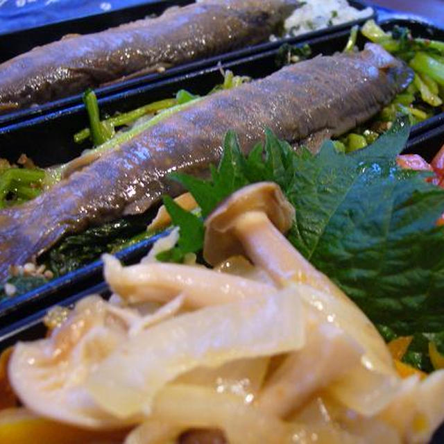 オショロコマの甘露煮丼弁当～☆