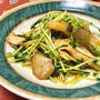21/09/20　豆苗とまいたけのキムチオイスター炒め