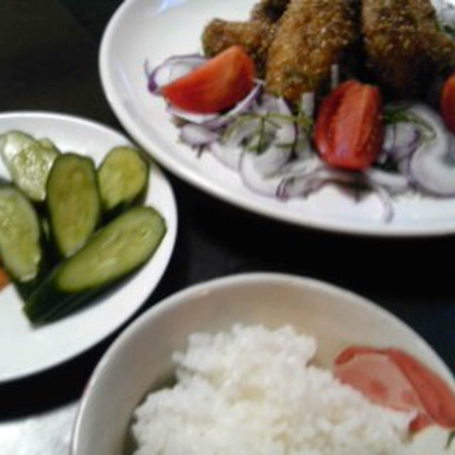 鶏の甘辛ぁぁ～（＾ｖ＾）