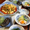 ◆麻婆豆腐と空芯菜♪～緩やか糖質制限中