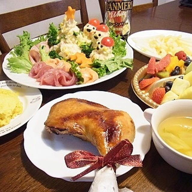 デザート付き一人当たり550円のクリスマスメニュー＆3回忌