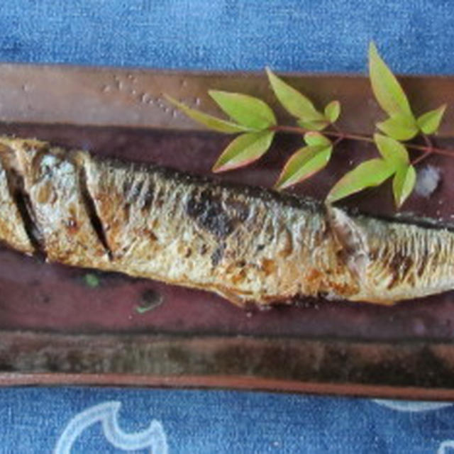 待望の秋刀魚の塩焼き&キンキのアラ煮　　9・30・2013