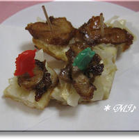 クリスケットで『チキン照り焼きピンチョス』