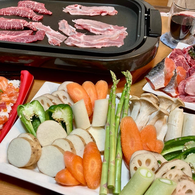 【2か月ぶり】コストコへ行った日の晩ごはんは焼肉＆焼きしゃぶ～！