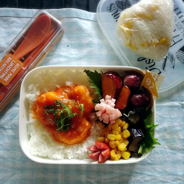 エビチリ丼弁当～4月27日