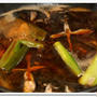 《居酒屋メニューde晩ご飯》カレイの煮付け／豆腐とベーコンのガーリックチーズグラタン他です。