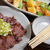 牛タンの葱塩と肉じゃが