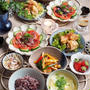 おうち中華♪油淋鶏＆烏賊の青椒肉絲風
