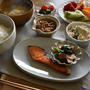 遠征前の朝ごはん♪…多数決。