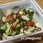 野菜の小鉢　もやしときゅうりのナムル＆長芋ときゅうりとミニトマトの塩昆布和え