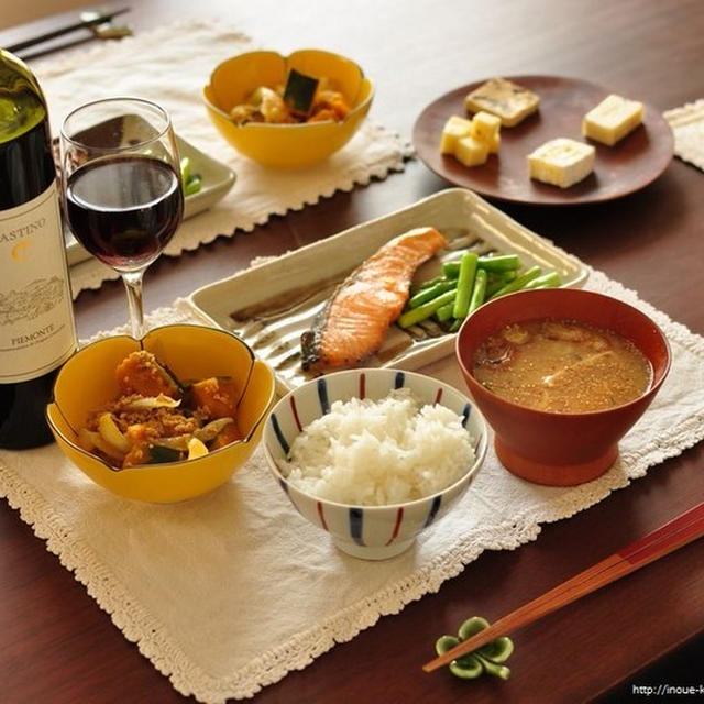 息子から贈られたあのワインを開ける日と昨日の晩ごはん