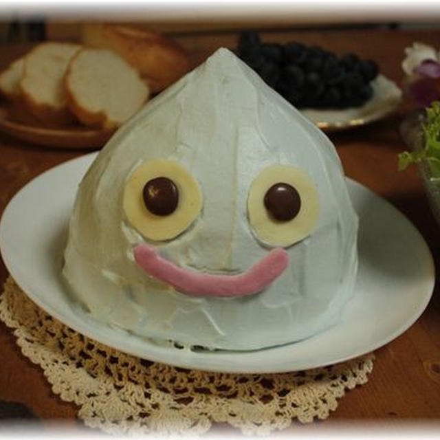 ドラゴンクエスト スライムの超立体ケーキ By コロさん レシピブログ 料理ブログのレシピ満載
