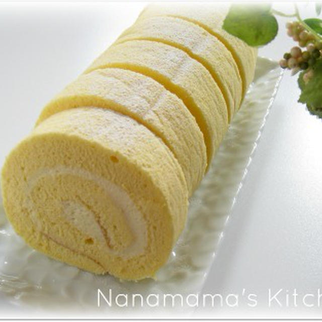 チーズクリームのロールケーキ