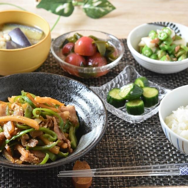 今日の晩ごはん　８月１９日　