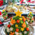 ポテトサラダでクリスマスツリー！