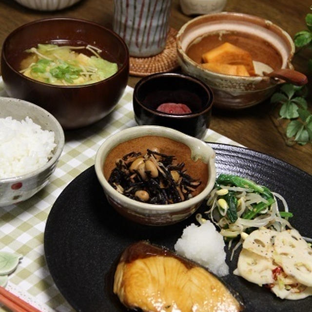 ひとりごはんは和食ワンプレート♪